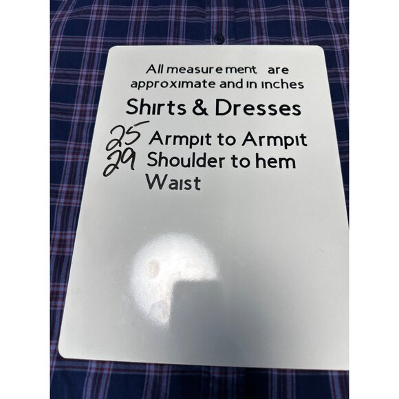 Untuckit Mens Plaid Button-Down Long Sleeve Casual Fit Shirt Size XXL - Picture 9 of 9